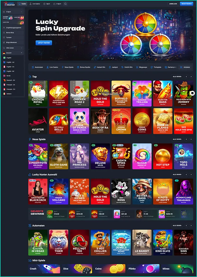 Lucky Hunter casino