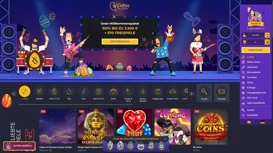 Rolling Slots casino