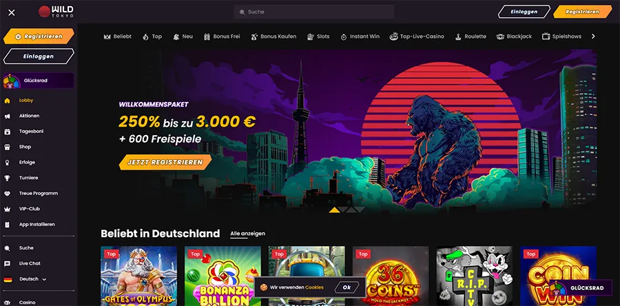 Wild Tokyo casino